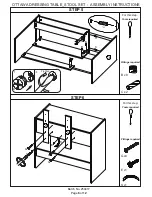 Предварительный просмотр 8 страницы GFW Ottawa Dressing Table Stool Set Assembly Instructions Manual