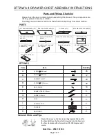 Preview for 3 page of GFW OTTAWA Assembly Instructions Manual