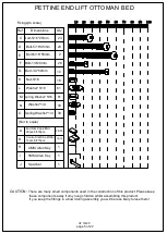 Preview for 5 page of GFW PETTINE END LIFT OTTOMAN BED Instructions Manual