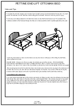 Preview for 7 page of GFW PETTINE END LIFT OTTOMAN BED Instructions Manual