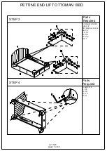 Preview for 11 page of GFW PETTINE END LIFT OTTOMAN BED Instructions Manual