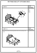 Preview for 14 page of GFW PETTINE END LIFT OTTOMAN BED Instructions Manual