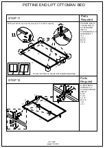 Preview for 16 page of GFW PETTINE END LIFT OTTOMAN BED Instructions Manual