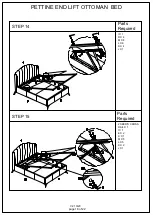 Preview for 18 page of GFW PETTINE END LIFT OTTOMAN BED Instructions Manual