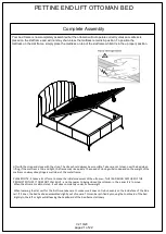 Preview for 21 page of GFW PETTINE END LIFT OTTOMAN BED Instructions Manual