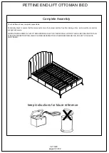 Preview for 22 page of GFW PETTINE END LIFT OTTOMAN BED Instructions Manual