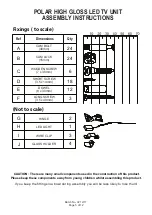 Preview for 5 page of GFW POLAR HIGH GLOSS LED TV UNIT Assembly Instructions Manual