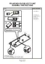 Preview for 7 page of GFW POLAR HIGH GLOSS LED TV UNIT Assembly Instructions Manual