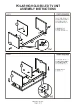 Preview for 8 page of GFW POLAR HIGH GLOSS LED TV UNIT Assembly Instructions Manual