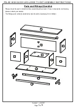 Preview for 3 page of GFW Polar Large TV Unit Assembly Instructions Manual