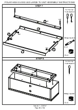 Preview for 10 page of GFW Polar Large TV Unit Assembly Instructions Manual