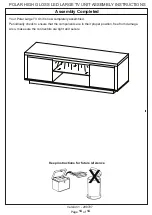 Preview for 14 page of GFW Polar Large TV Unit Assembly Instructions Manual