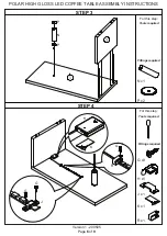 Preview for 6 page of GFW Polar LED Coffee Table Assembly Instructions Manual