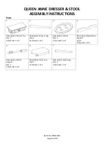 Preview for 4 page of GFW QUEEN ANNE WMI14931 Assembly Instructions Manual