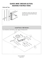 Preview for 6 page of GFW QUEEN ANNE WMI14931 Assembly Instructions Manual