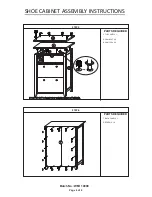 Preview for 6 page of GFW SHOE CABINET Assembly Instructions Manual