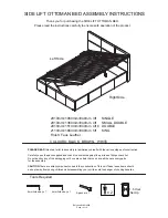 Preview for 1 page of GFW Side Lift Ottoman Assembly Instructions Manual