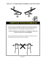 Preview for 6 page of GFW Side Lift Ottoman Assembly Instructions Manual