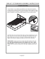 Preview for 18 page of GFW Side Lift Ottoman Assembly Instructions Manual