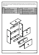 Preview for 3 page of GFW STIRLING 2 TIER SHOE CABINET Manual