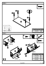 Preview for 6 page of GFW STIRLING 2 TIER SHOE CABINET Manual