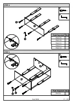 Preview for 7 page of GFW STIRLING 2 TIER SHOE CABINET Manual