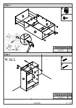 Preview for 8 page of GFW STIRLING 2 TIER SHOE CABINET Manual