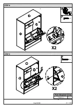 Preview for 9 page of GFW STIRLING 2 TIER SHOE CABINET Manual