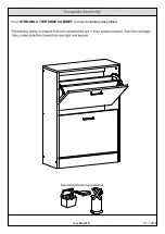 Preview for 10 page of GFW STIRLING 2 TIER SHOE CABINET Manual