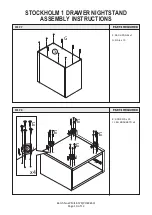 Preview for 10 page of GFW STOCKHOLM 1 DRAWER NIGHTSTAND Assembly Instructions Manual