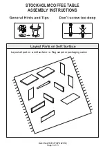 Preview for 6 page of GFW STOCKHOLM COFFEE TABLE Assembly Instructions Manual