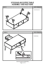 Preview for 11 page of GFW STOCKHOLM COFFEE TABLE Assembly Instructions Manual