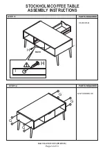 Preview for 12 page of GFW STOCKHOLM COFFEE TABLE Assembly Instructions Manual