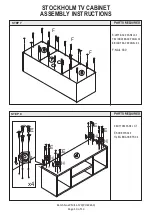 Preview for 10 page of GFW STOCKHOLM TV CABINET Assembly Instructions Manual