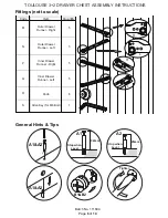 Preview for 6 page of GFW Toulouse 3+2 Drawer Chest Assembly Instructions Manual