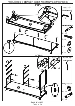 Preview for 9 page of GFW Toulouse 3+3 Drawer Chest Assembly Instructions Manual