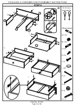 Preview for 11 page of GFW Toulouse 3+3 Drawer Chest Assembly Instructions Manual