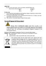 Предварительный просмотр 5 страницы GGM gastro BD-32 Instruction Manual