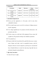 Preview for 3 page of GGM gastro KGKB100 Instruction And Operation Manual