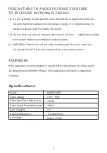 Preview for 2 page of GGM gastro MDM25-1000 Instruction Manual