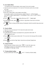 Preview for 17 page of GGM gastro MDM25-1000 Instruction Manual