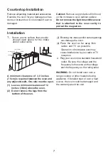 Предварительный просмотр 7 страницы GGM gastro MWM1025ND Instruction Manual