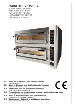 GGM gastro PDP44TC Instruction, Use And Maintenance Manual предпросмотр