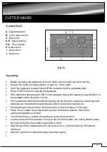 Предварительный просмотр 7 страницы GGM gastro SD.07 Manual