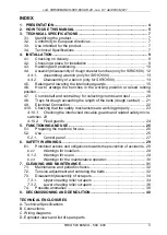 Preview for 3 page of GGM gastro SIRIO 500 Manual For Installation, Use And Maintenance