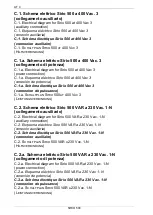 Preview for 45 page of GGM gastro SIRIO 500 Manual For Installation, Use And Maintenance