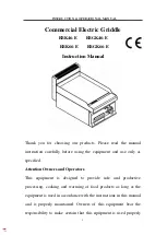 GGM gastro Smooth EBK46-E Instruction Manual preview