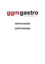 GGM gastro WAEBJ1 User Manual предпросмотр