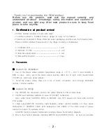 Предварительный просмотр 2 страницы GGM GPA-C Manual