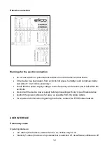 Preview for 13 page of GGMgastro EITC65 User And Operational Manual